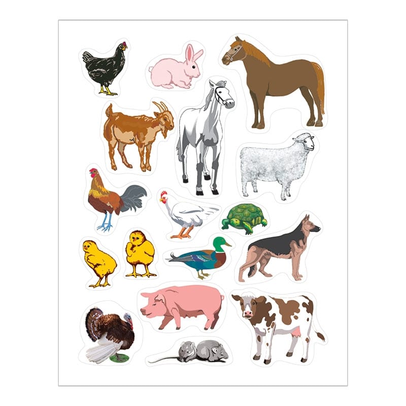 Farm Animals Stickers