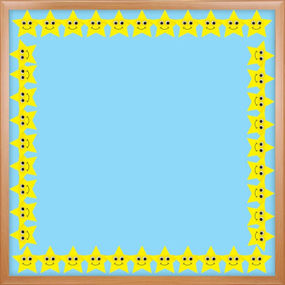 Yellow Stars Classroom Border