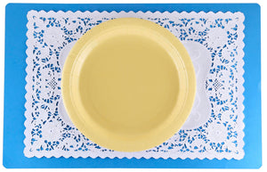 Rectangular White Paper Doilies