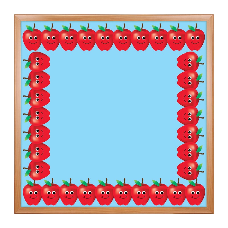 Happy Apples Classroom Border