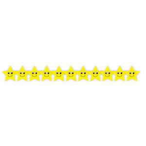 Yellow Stars Classroom Border