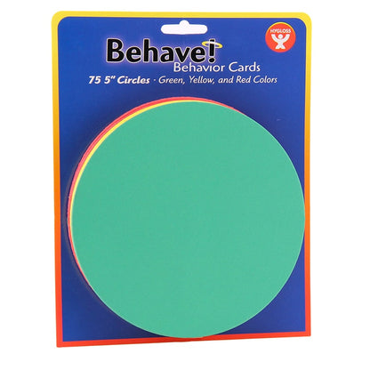 Behavior Circle Cards