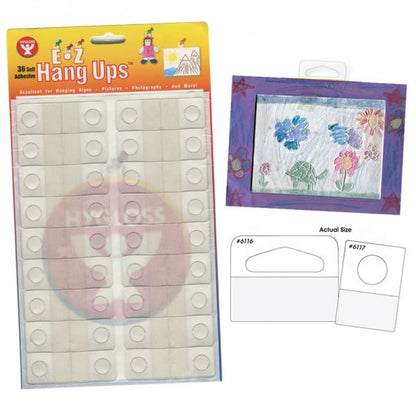 E-Z Hang Up Self-Adhesive Hang Tabs