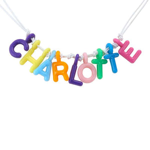 Colorful ABC Charms