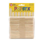 Natural Craft Wood Sticks  - 4.5 Inch, 150 ct.