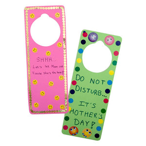 Bright Cardstock Door Hangers