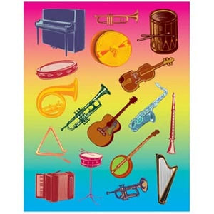 Musical Instruments Stickers