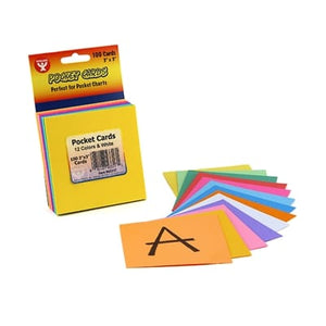 Blank Pocket Chart Cards