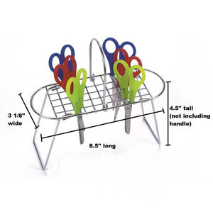 Scissors Rack Stainless Steel (Holds 40 Scissors)