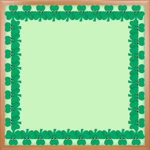 Happy Shamrocks Classroom Border