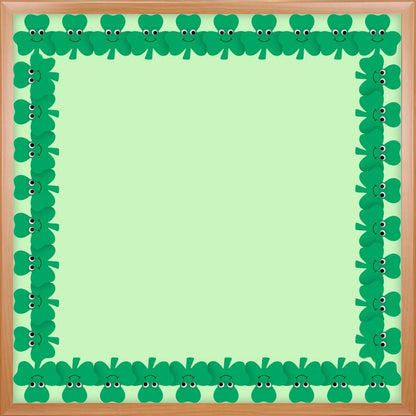 Happy Shamrocks Classroom Border