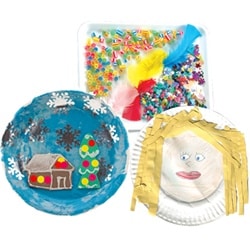 Colorful Paper Plates - 9-Inch - 36 Pcs.