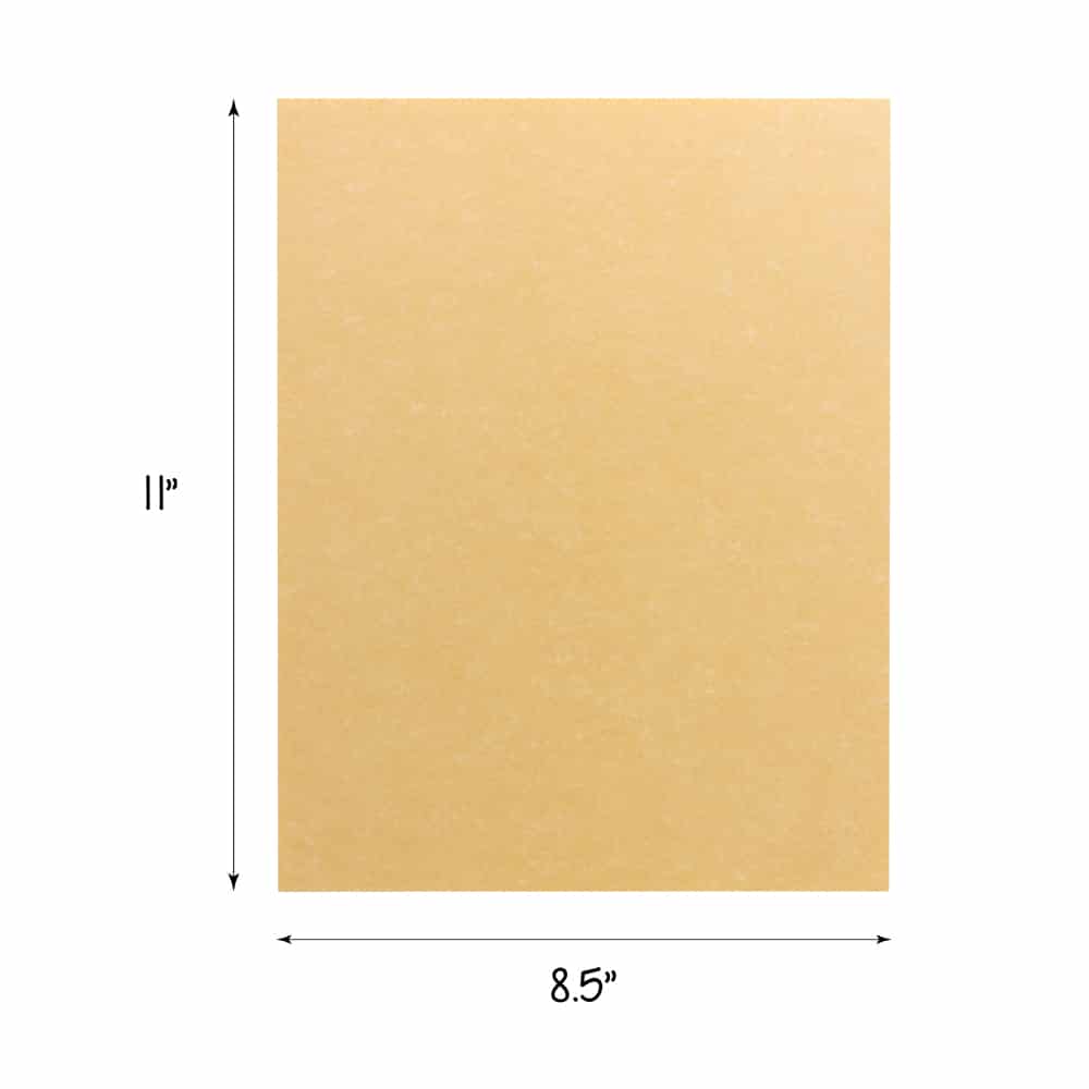 8.5x11 Parchment Paper 