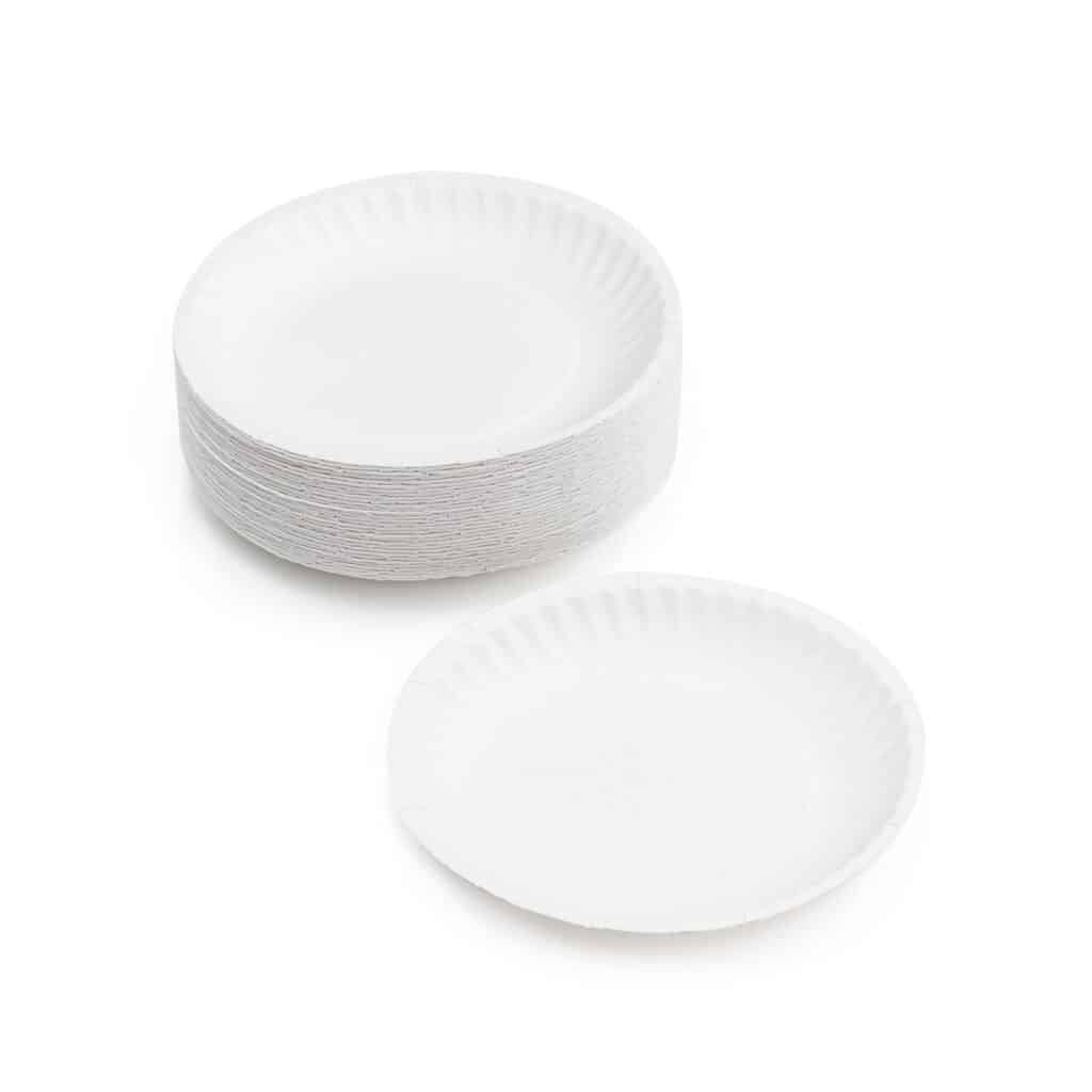 300 Pcs Small Paper Plates 4 Inch Small Disposable Plates Paper Plates Bulk