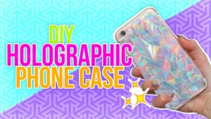 Holographic phone case Hyglossproducts.com