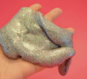 Holographic slime