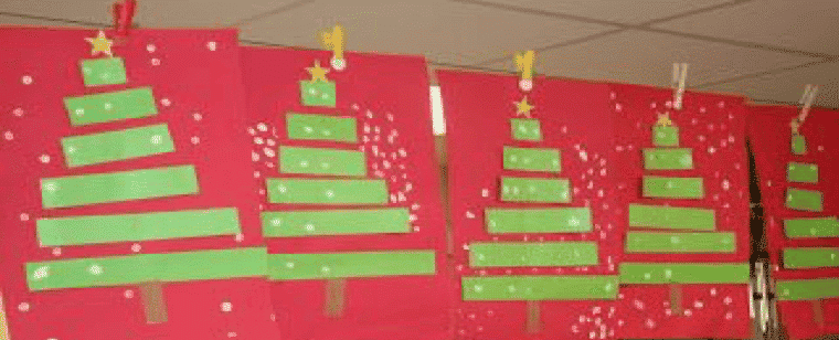 Paper-Strip Christmas Tree – Principia Acorn