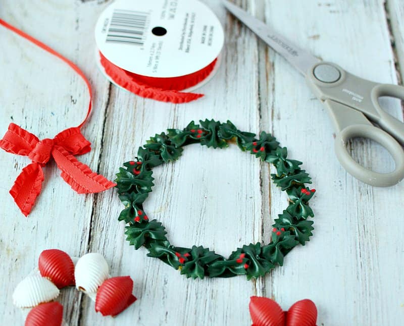 Easy DIY Pasta Christmas Ornaments
