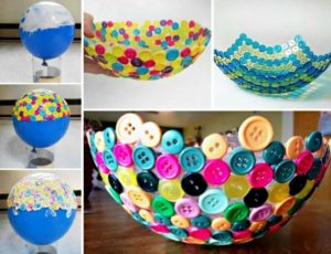 20 Easy, Quick and Beautiful Button Crafts Ideas and Projects