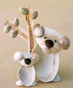 clam seashell crafts