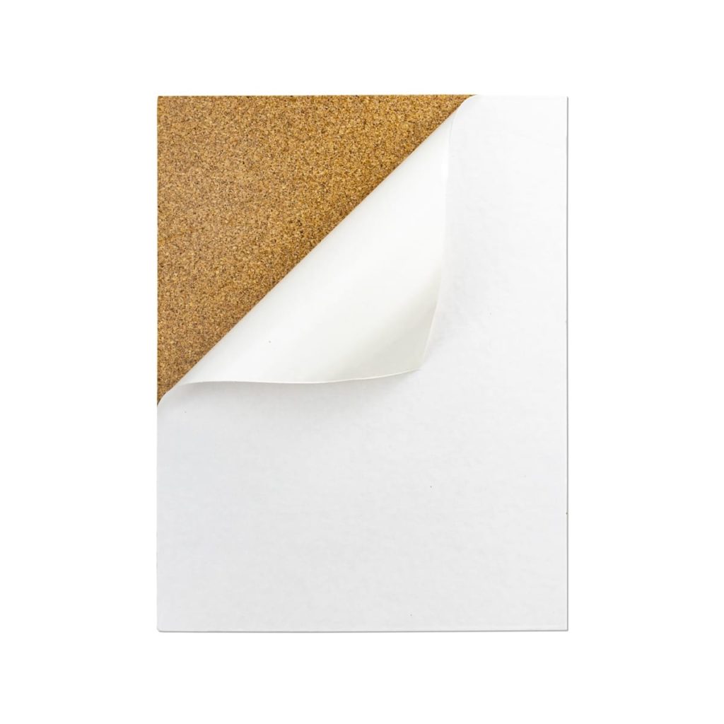 Fine-grained self adhesive cork sheet 1x640x950mm