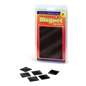 100 Self-Adhesive Magnetic Coins, 0.75Craft Magnets - Hygloss Products