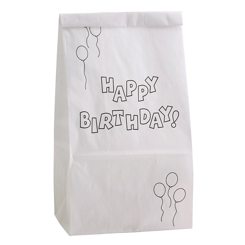 Happy Birthday Paper Bags, Goody Bags