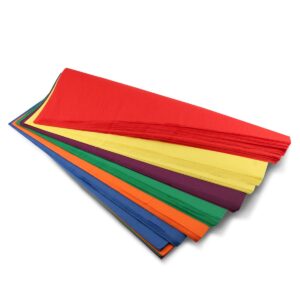 Hygloss Products Bleeding Tissue Paper Squares 1-Inch 20 Assorted
