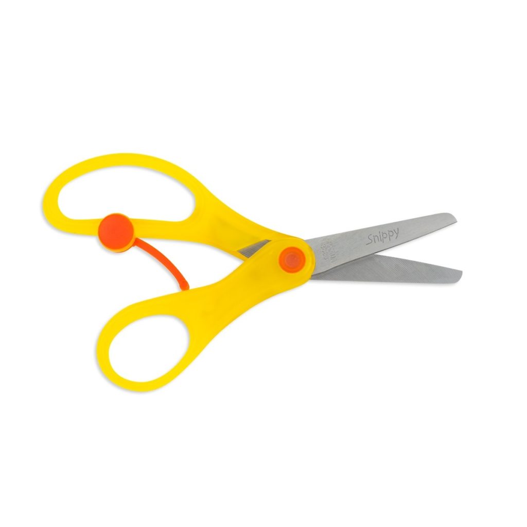 Koopy 5 Spring-Assisted Educational Scissors, Blunt Tip