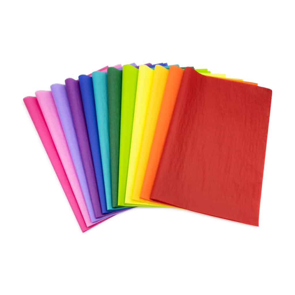  Hygloss Products Bleeding Tissue Paper Circles 1-Inch