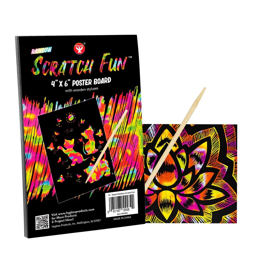 Rainbow Scratch Paper Pad – Nahcotta